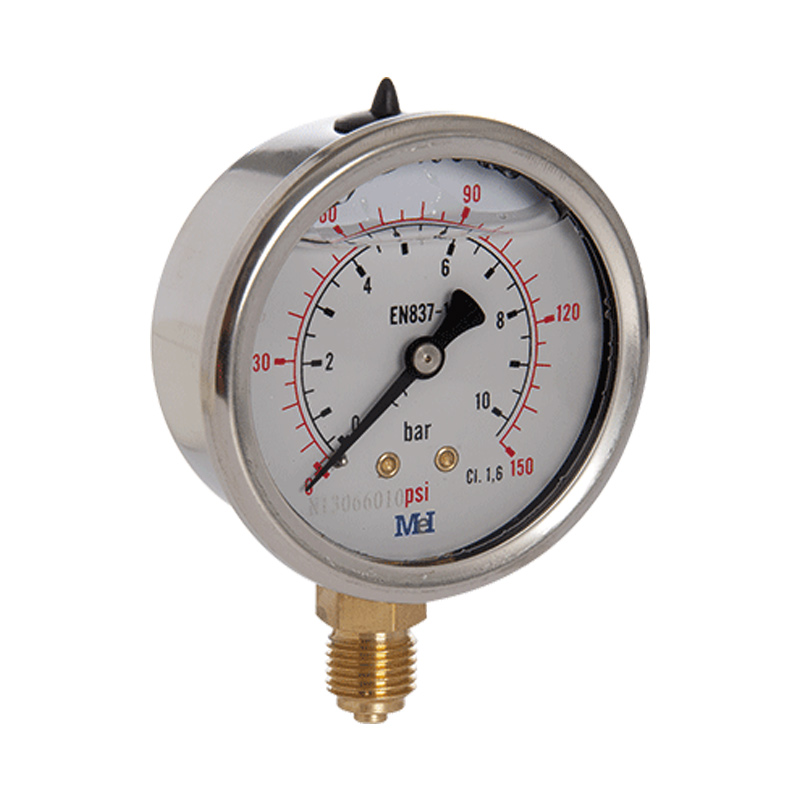 MANOMETRO GLIC.d.63 VERT.1/4 0...10BAR