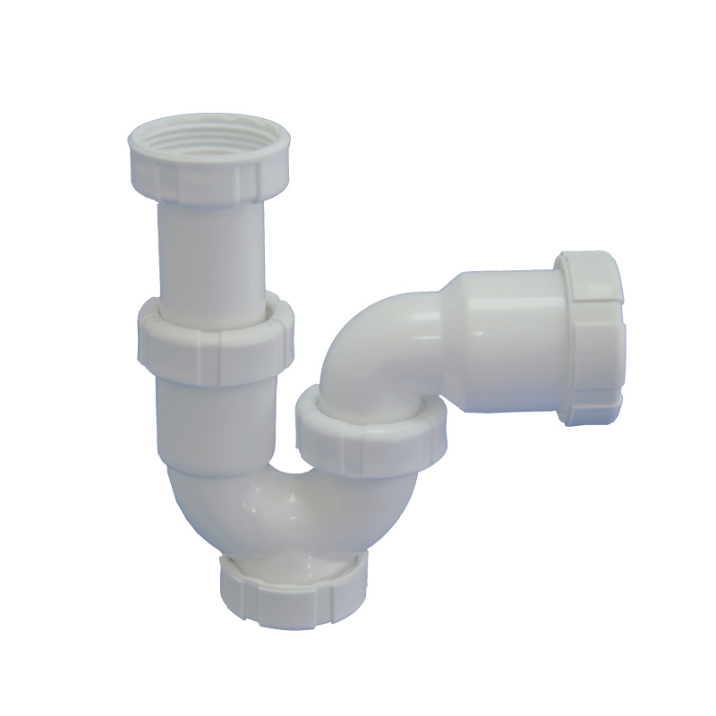 SIFON CURVO MINI RACOR/EXTENSIBLE 1-1/4 x 1-1/2-Ø40