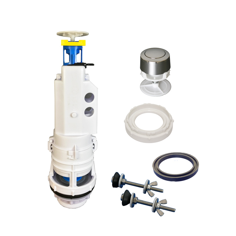 MECANISMO DESCARGA SIMPLE POR PULSADOR PARA CISTERNA  T-281N+KIT de Tornillos