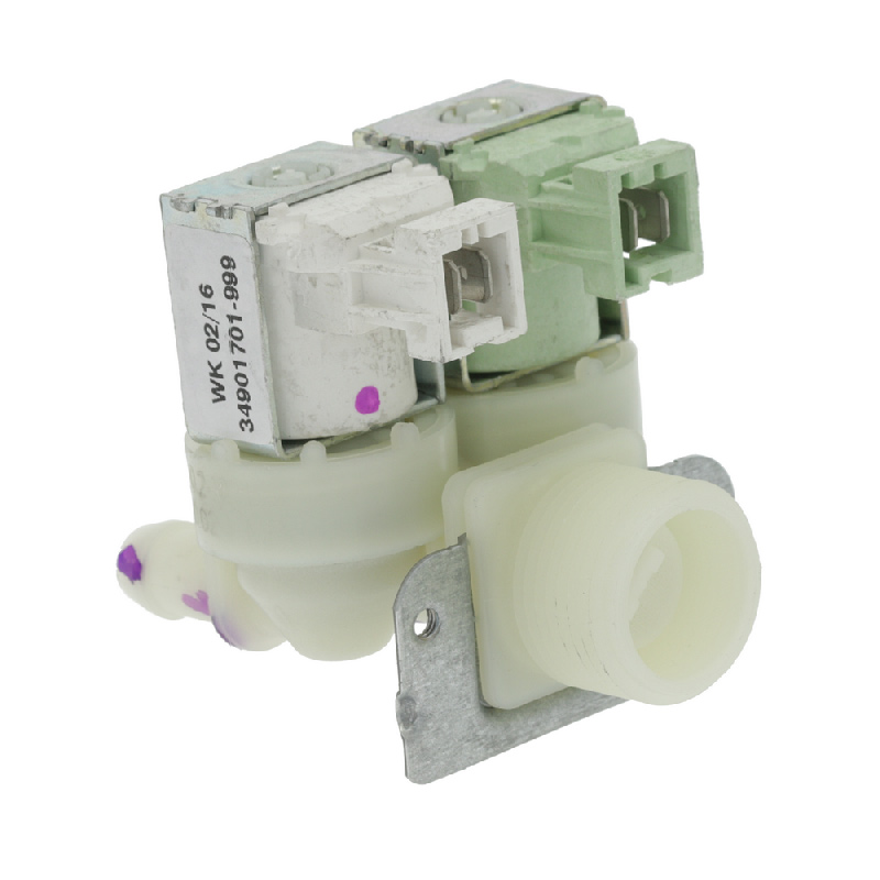 ELECTROVALVULA ZANUSSI 2 VIAS S/BRIDA S.180º SALIDA 11mm