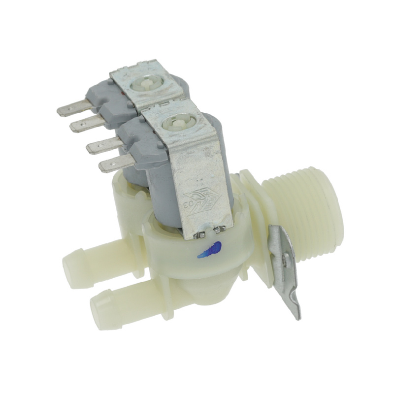 ELECTROVÁLVULA A 24V DOBLE RECTA ENTRADA 3/4 SALIDAS ø 10 mm