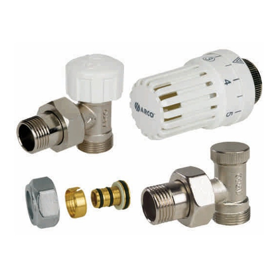 KIT VALV.DETEN.CBZA.2ACCS M28 1/2x3/8x10