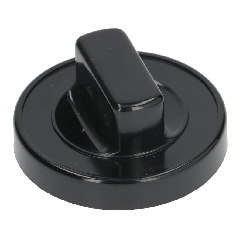 MANDO NEGRO DIAM. 70 mm. UNIVERSAL eje 10x8 mm