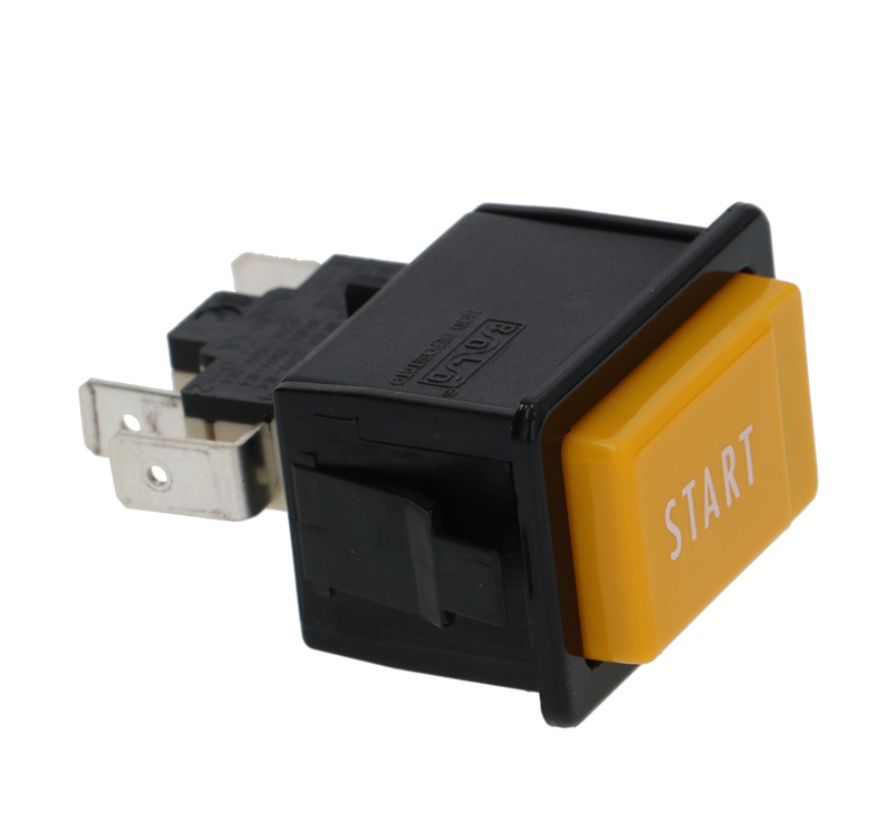 PULSADOR UNIPOLAR START AMARILLO (PROJECT)