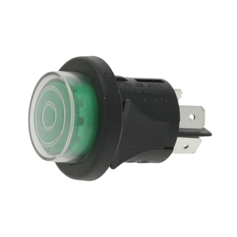 INTERRUPTOR CIRCULAR  BIPOLAR VERDE 16A 250V