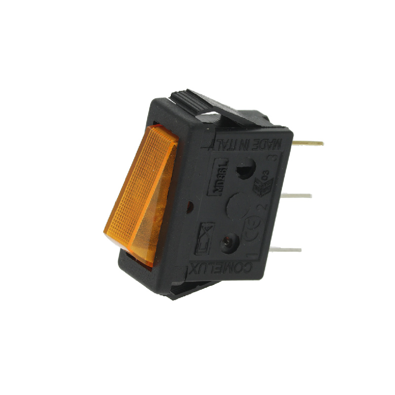 INTERRUPTOR UNIPOLAR AMARILLO 16A. 250V