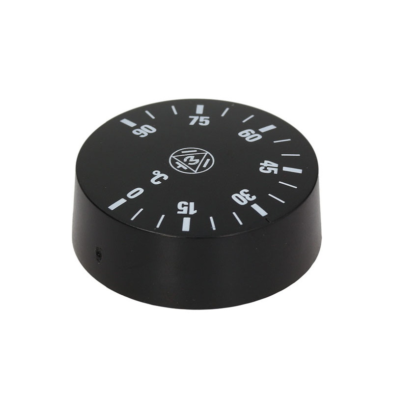 MANDO NEGRO TERMOSTATO DIAMETRO 41mm 0-90°C