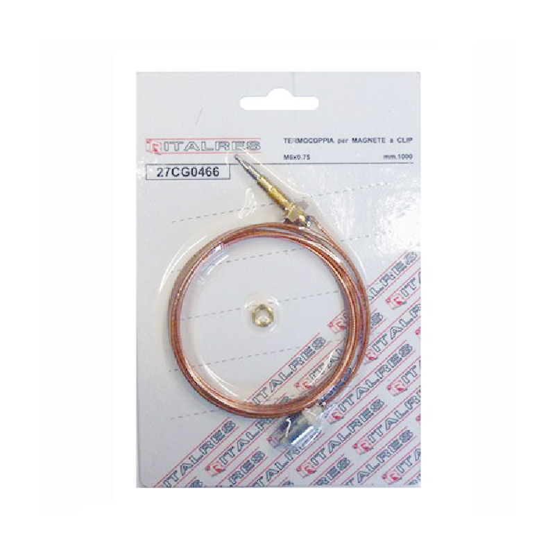 TERMOPAR 1000 mm HILO con tuerca M6