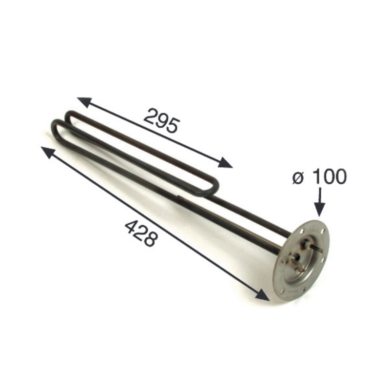 RESISTENCIA CALDERIN 2800W FAGOR CON VAINA SERIES FI-30 FI-48 FI-64