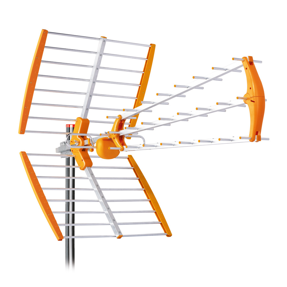 ANTENA MANDARINE TRIPLE PLEGABLE UHF G18dB LTE